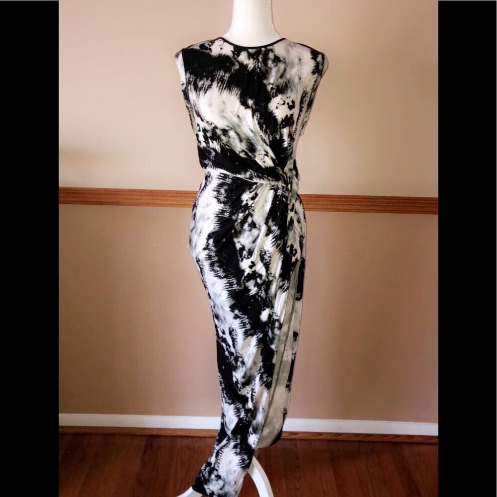 Summer dress with beautiful color combo